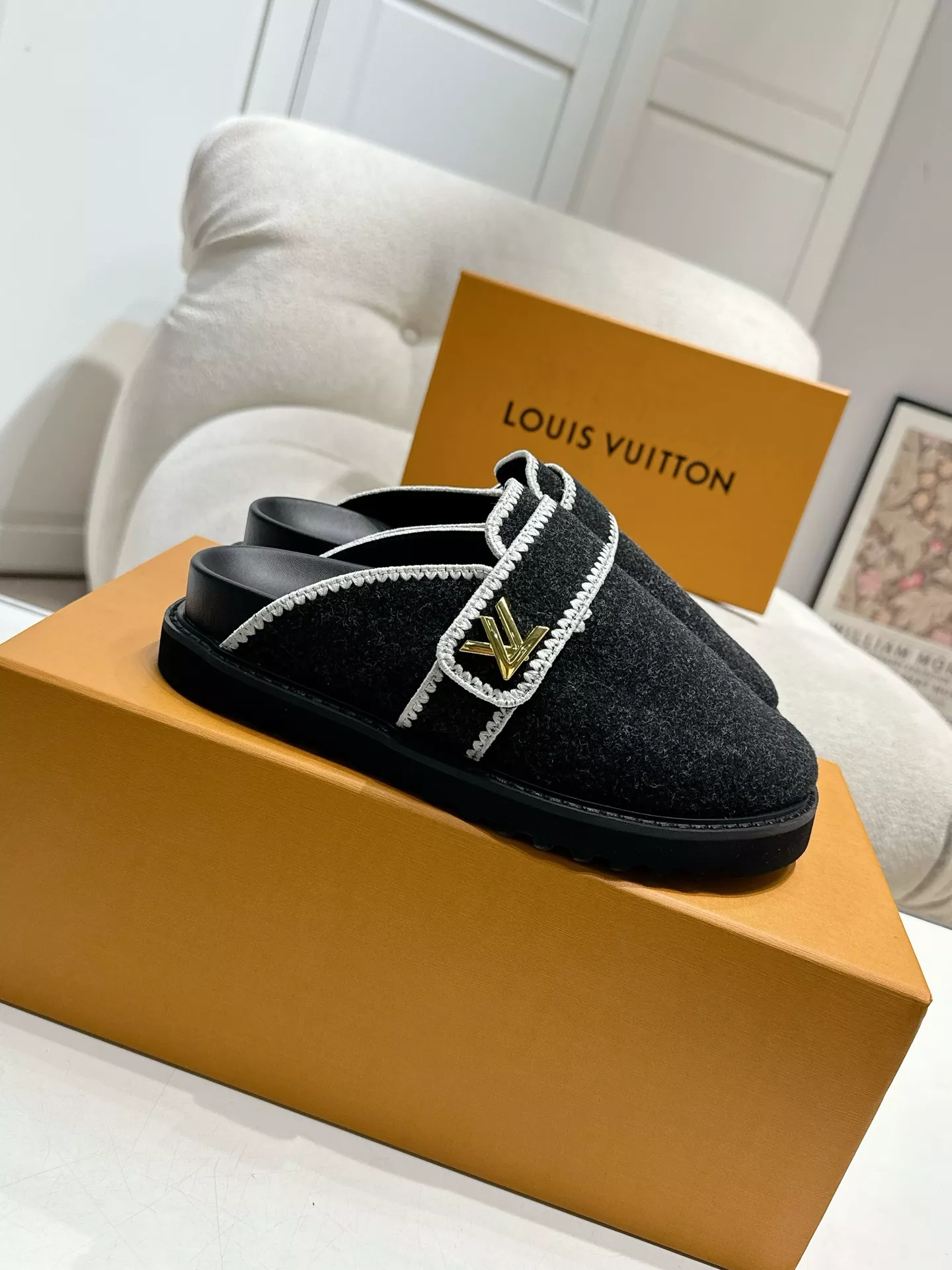 louis vuitton chaussons pour femme s_12a26ba2